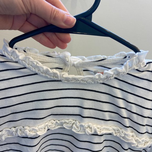 Sundry Size 1 Ruffle Bib Top - Picture 11 of 11